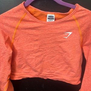 Vital 2.0 crop top with thumb holes